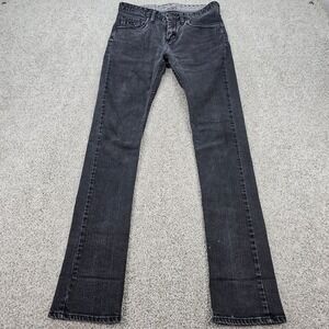 Vans Men's Black Jeans Dark Wash Slim Fit Size 30x32 VN0K4DOD8